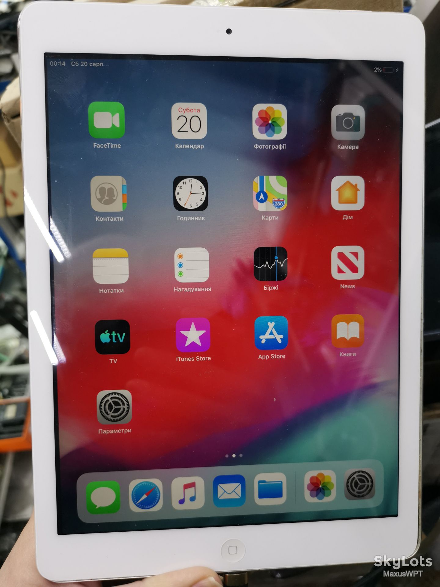 #1174 Sklad ipad air  16 silver celular A1475 - фото фото фото 0