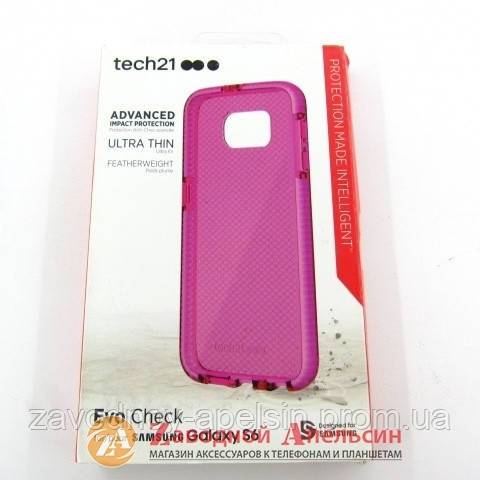 Samsung G920 S6 защитный чехол Tech21 pink - фото фото фото 2