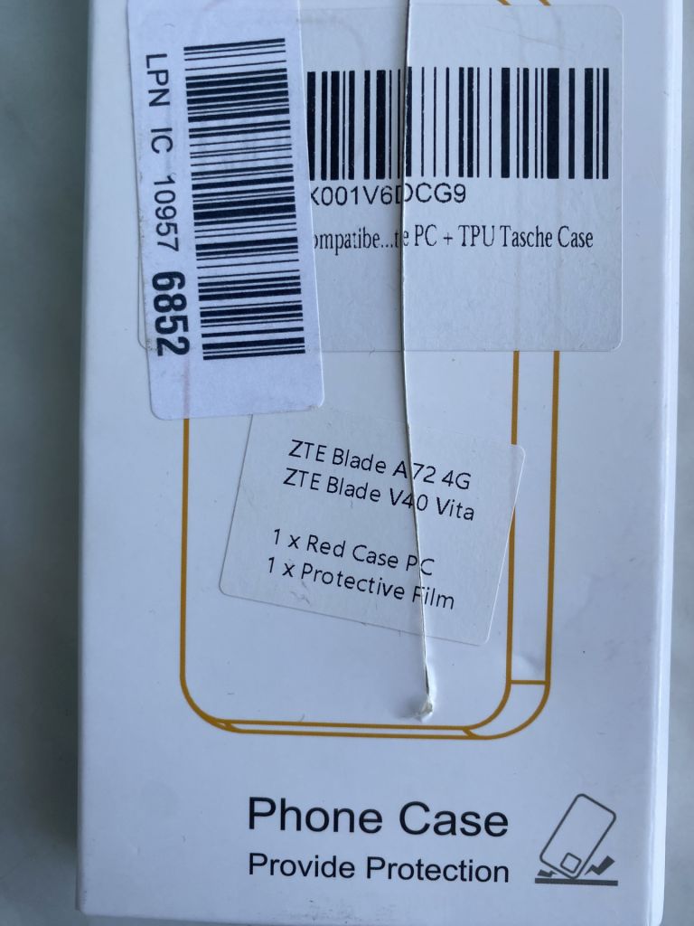 Чехол-бампер с кольцом-держателем для смартфона ZTE Blade V40 Vita - фото фото фото 5