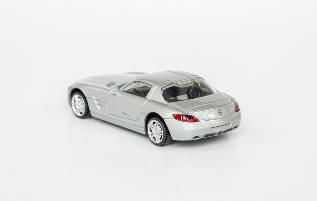 1:43 Mercedes Benz SLS AMG 2010-14  (C197) silver, RAStar - фото фото фото 4