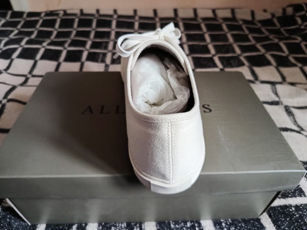 Снікерси AllSaints Underground Canvas Low Top - фото фото фото 9