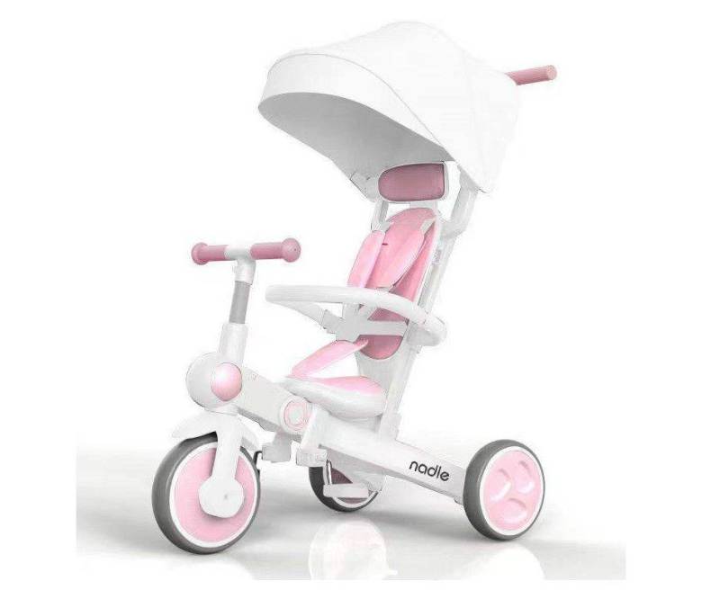 Tri-cycle Nodle A7 white-pink (1003) - фото фото фото 0
