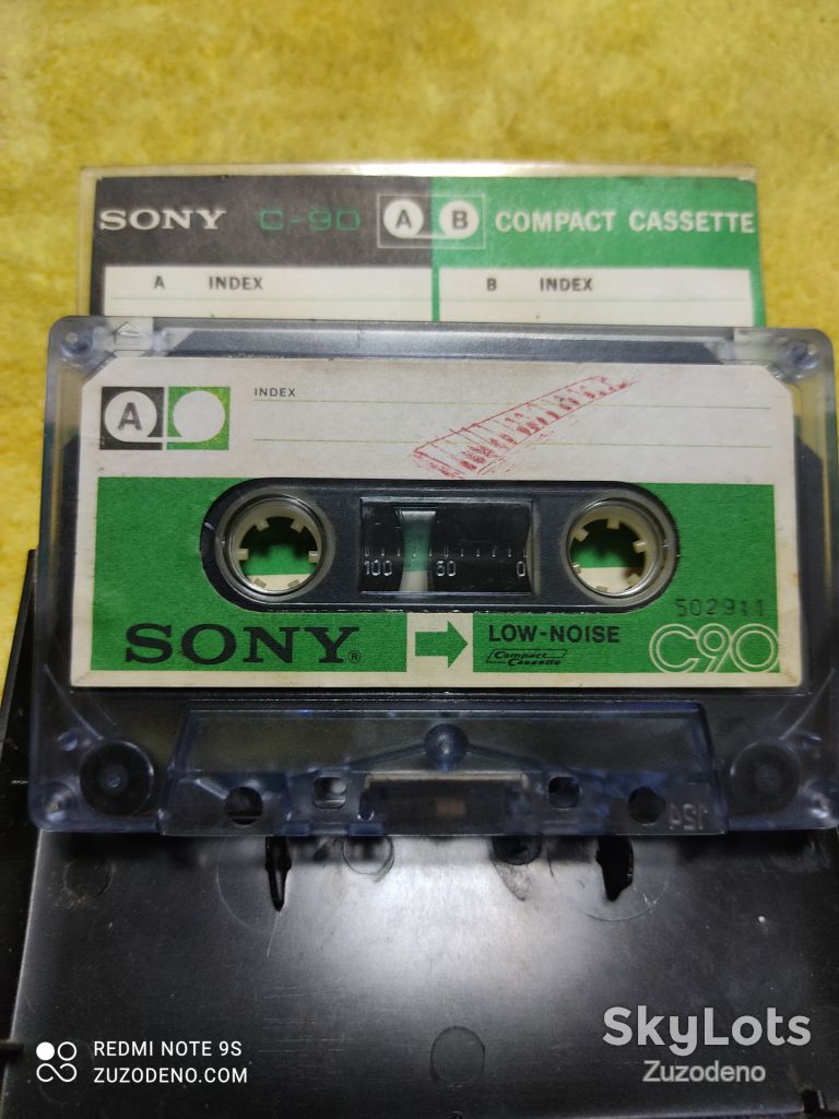 Б/У Аудио кассета SONY C-90 - фото фото фото 6