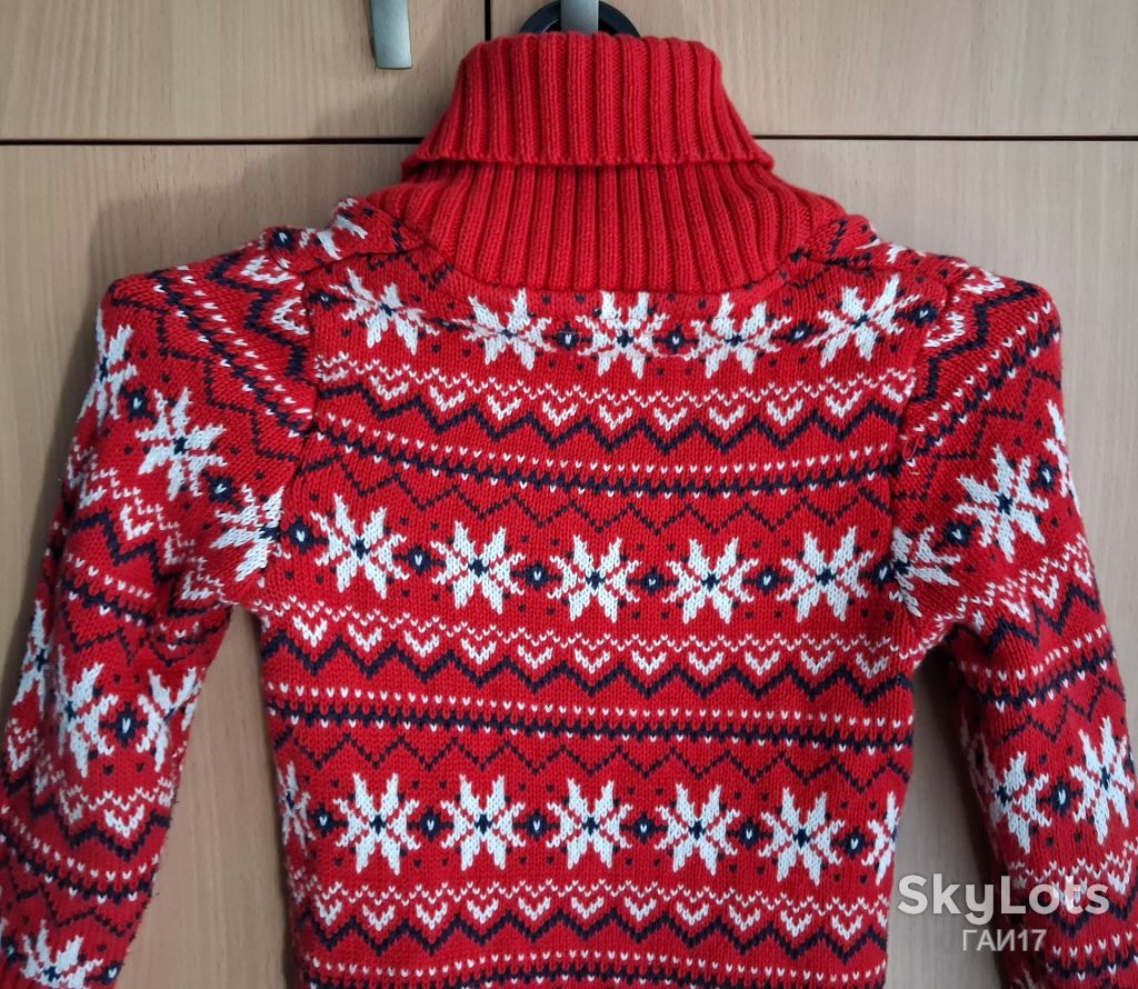 Детский Свитер «H&amp;M»/Швеция/eur-110/116/aus-5/6. - фото фото фото 6
