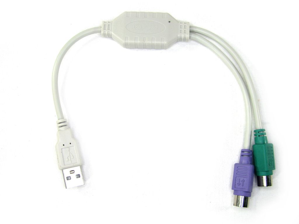 Перехідник PS/2  (мишка, клавіатура) на USB - фото фото фото 0