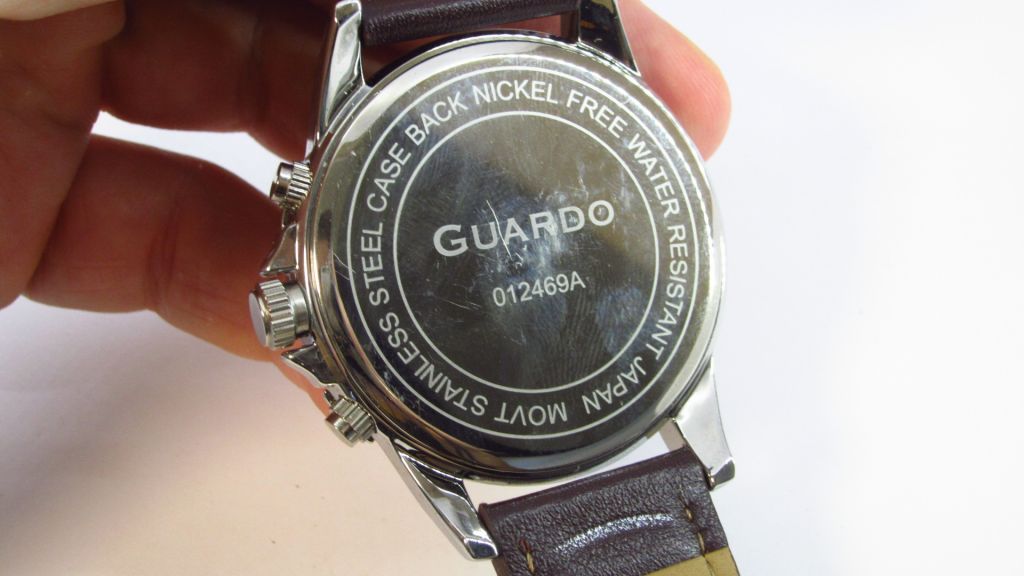 Чоловічий годинник Guardo 012469A Новый!  Оригінал! - фото фото фото 5