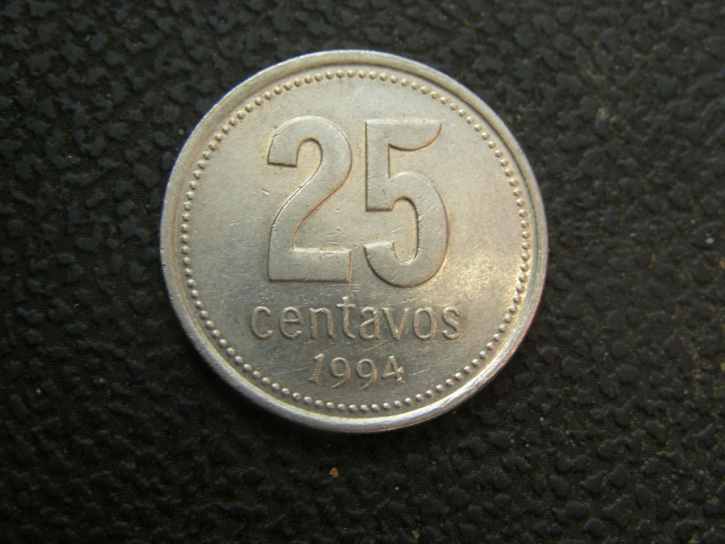 25 сентаво Аргентина 1994 г - фото фото фото 1