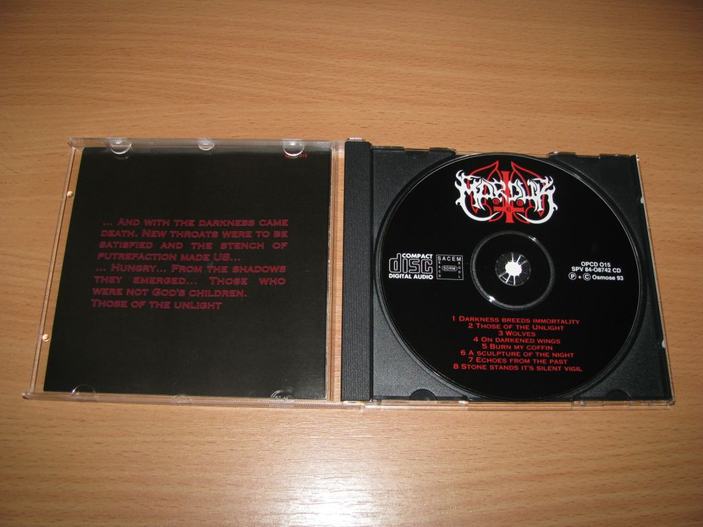 MARDUK - Those Of The Unlight  (1993 Osmose) - фото фото фото 1