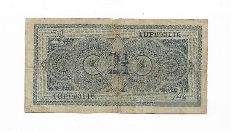 Нидерланды 2,5 гульдена 1949 - фото фото фото 1