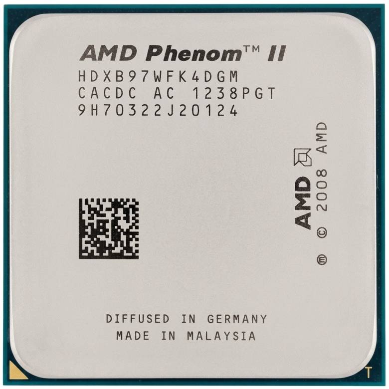Процесор AMD Phenom II x4 B97 3.2 GHz AM3, 95W Б/В - фото фото фото 0