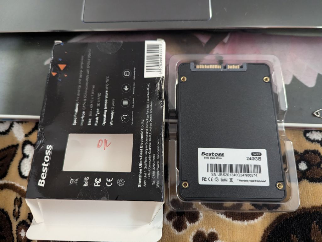 SSD Bestoss 240GB 2.5" SATAIII SATA3 ССД 240гб сата3 для ноутбука ПК - фото фото фото 1