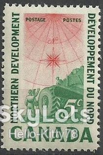 Канада 1961 Север Mi 338 MNH - фото фото фото 0