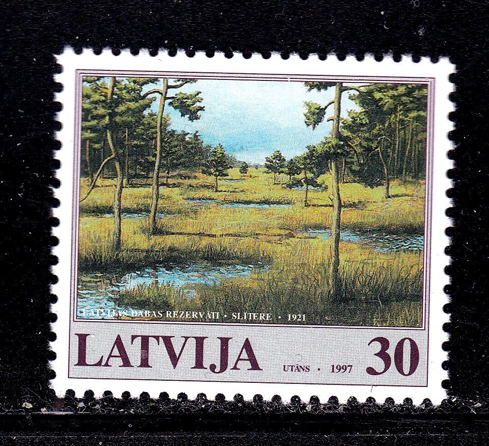 Латвия  1997 г MNH - природа - фото фото фото 0