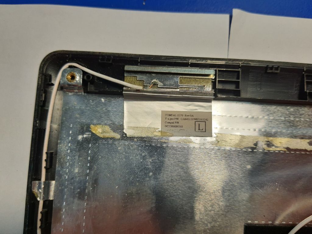 Кришка матриці ноутбука Lenovo G570 - фото фото фото 4