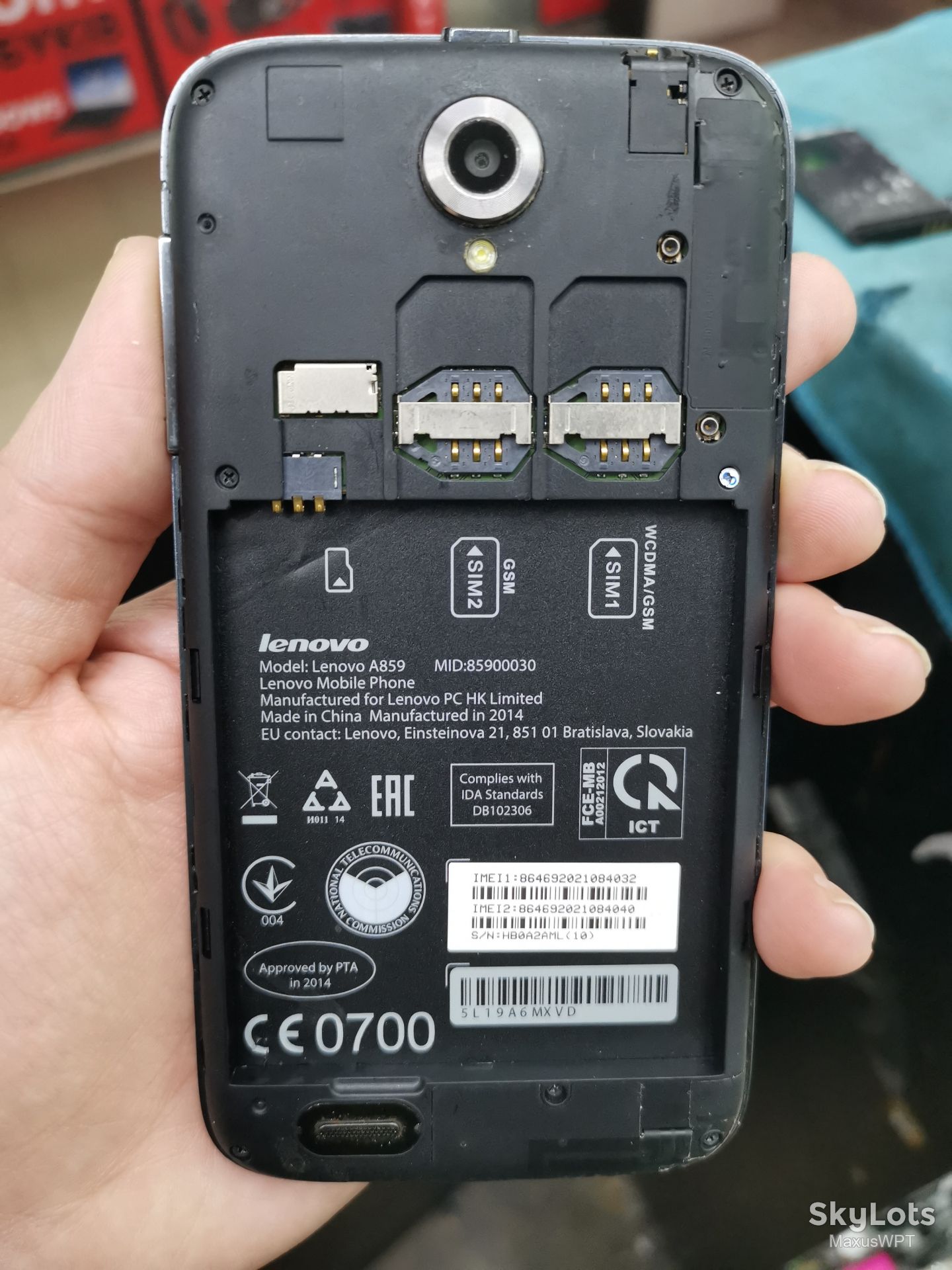 #5 Sklad Lenovo A859 black - фото фото фото 1