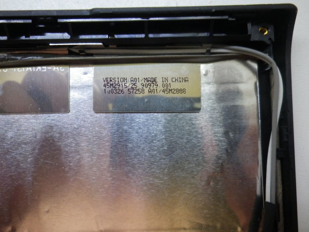 Б/У Кришка матриці без рамки на Lenovo T410 - фото фото фото 3