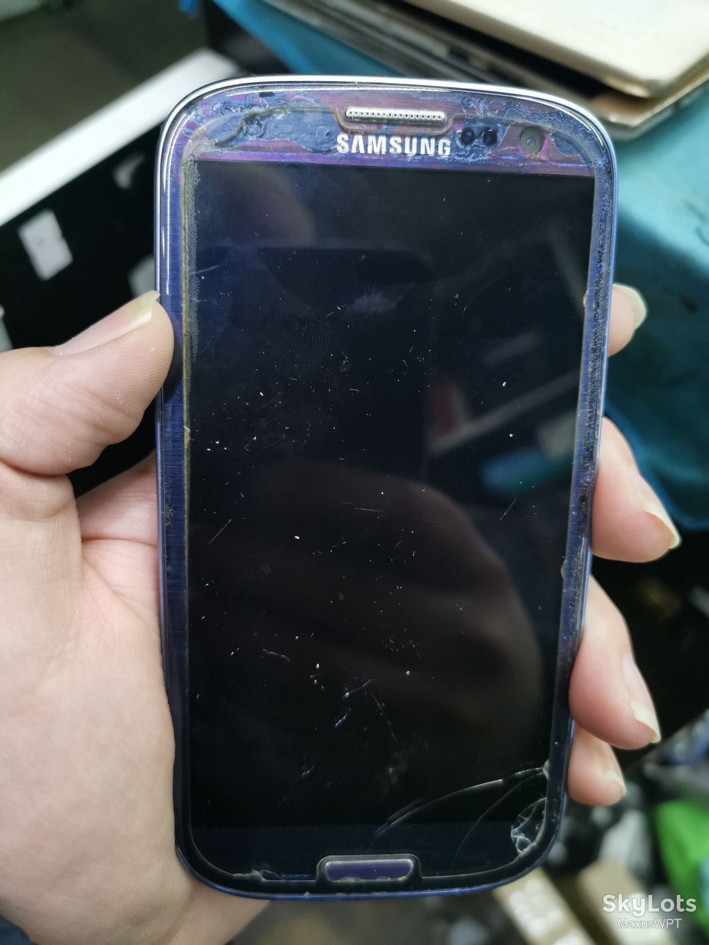 #545 Sklad Samsung Galaxy S3 i9300i blue - фото фото фото 0