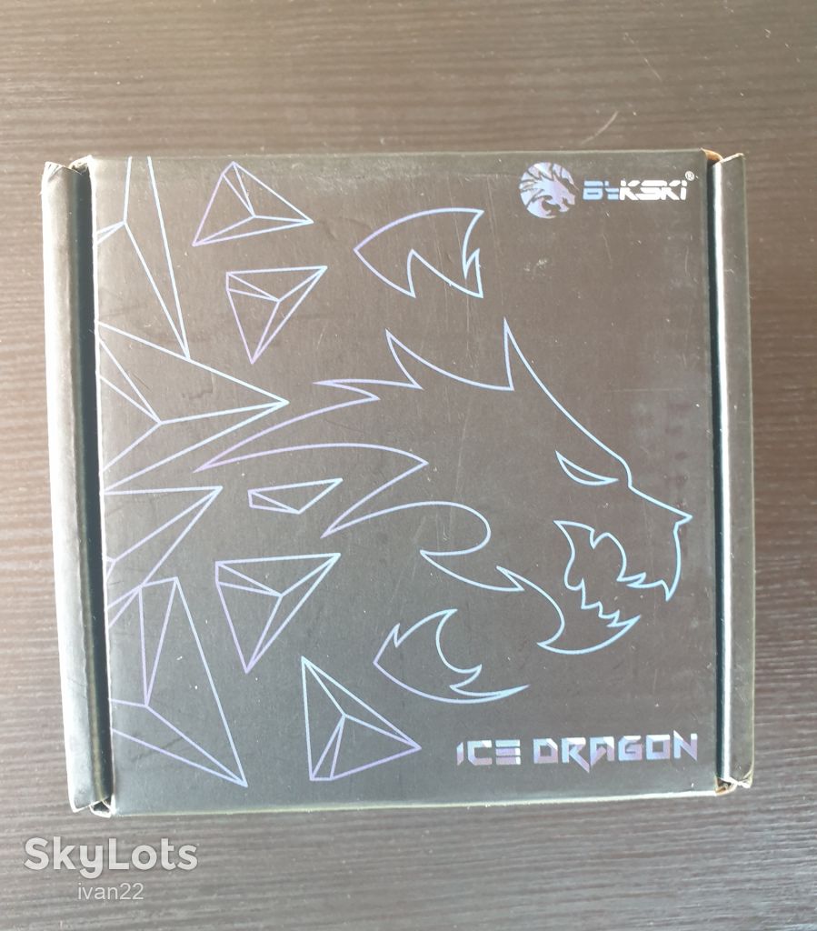 Водоблок Bykski ICE DRFAGON GPU-XPM-PA Acryllic+Copper 51-58mm - фото фото фото 0