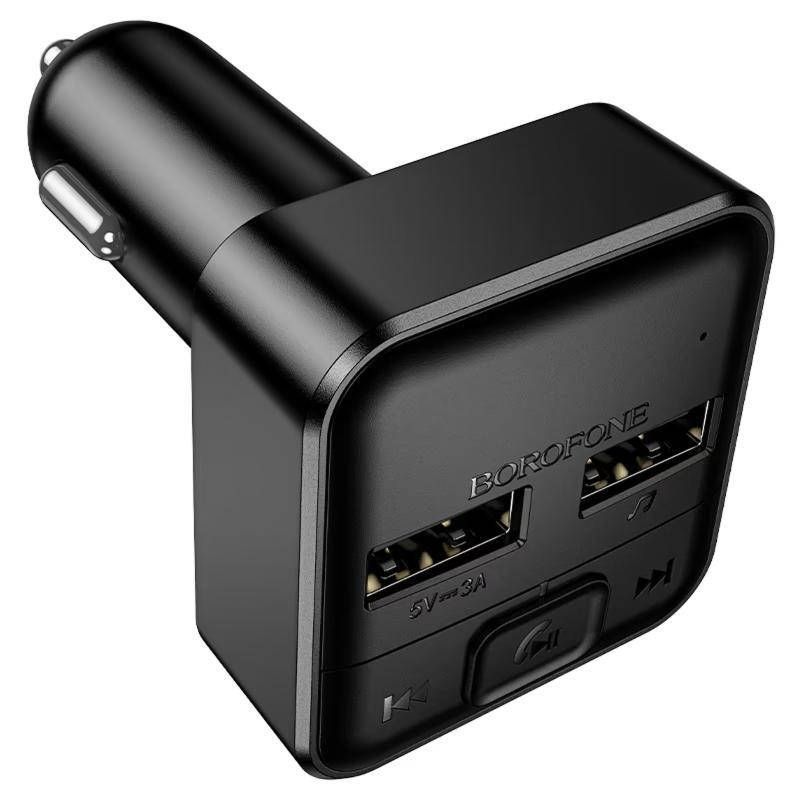 АЗП FM модулятор Borofone BC63 selеcto QC3.0   (2USB-A) - фото фото фото 2