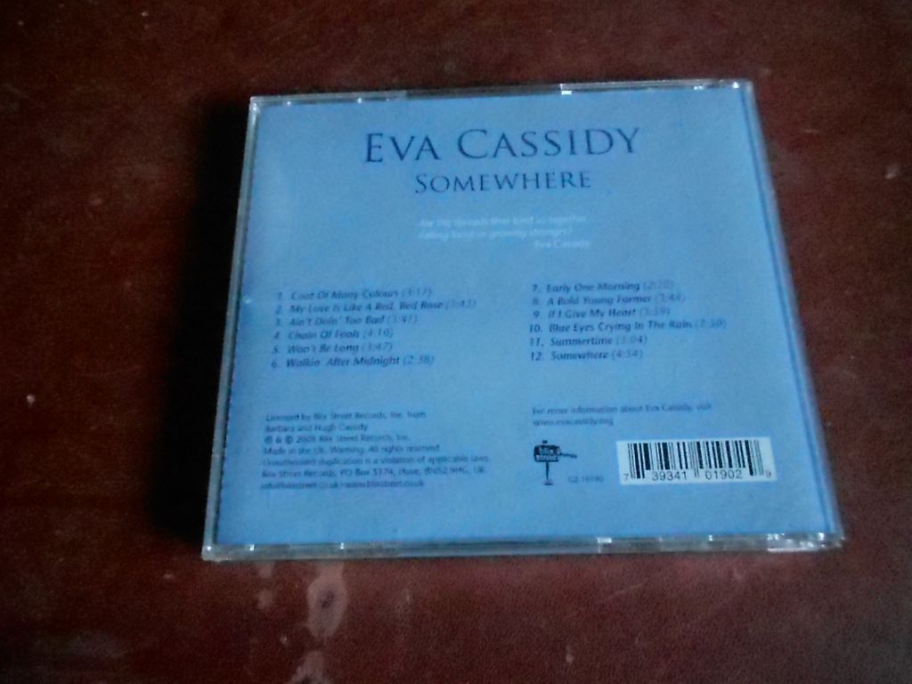 Eva Cassidy Somewhere CD фирменный б/у - фото фото фото 1