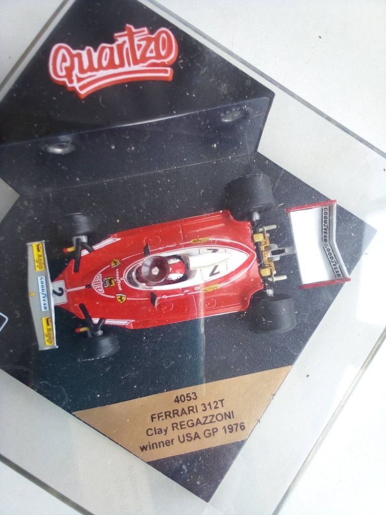 Quartzo F1 FERRARI 312T 1976 Regazzoni GP USA 1/43 - фото фото фото 2