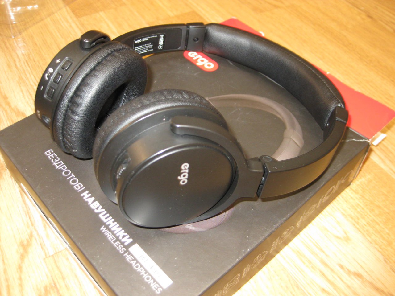 Наушники Bluetooth-гарнитура Ergo BT-490 Black - фото фото фото 1