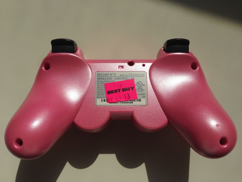 Sony PlayStation 3 DualShock Pink-Original - фото фото фото 10