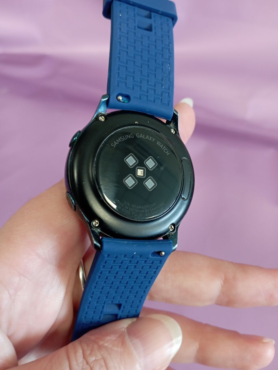 210 SAMSUNG GALAXY WATCH ACTIVE SM-R500 сині - фото фото фото 4