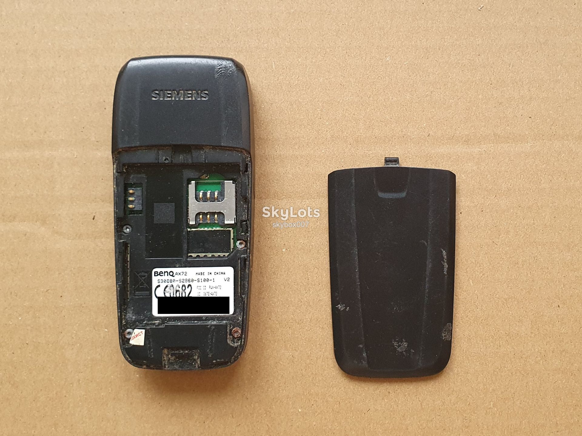Телефон Siemens AX72 включається - фото фото фото 2