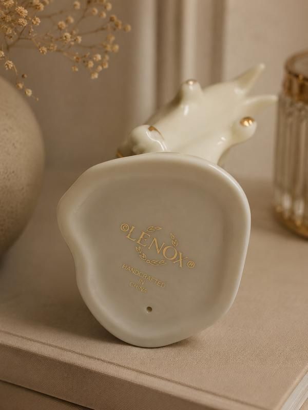 Вінтажна порцелянова статуетка дельфіна lenox - фото фото фото 2