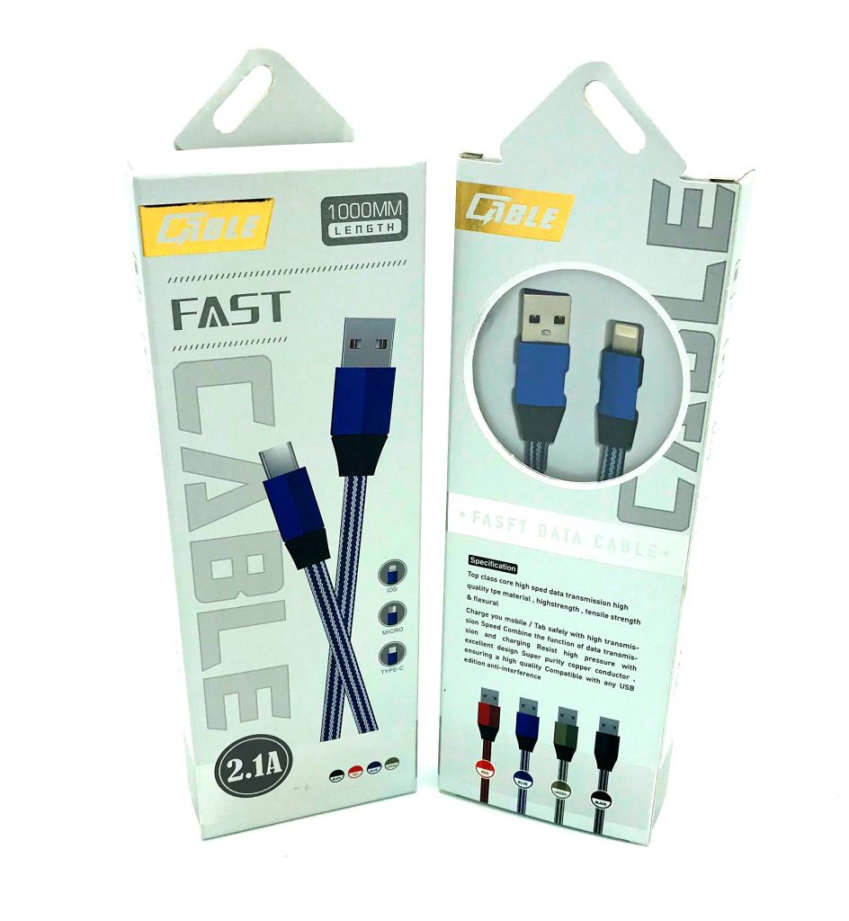 USB кабель / Дата кабель Fast Charge I-101 white-box Lighting Blue - фото фото фото 0
