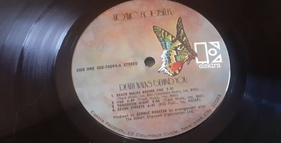 Платівка  Atomic Rooster - Death Walks Behind You. - фото фото фото 3