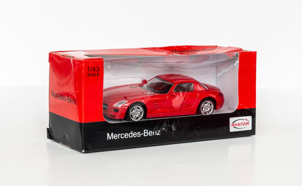 1:43 Mercedes Benz SLS AMG  (C197) 2010-14 red, RAStar - фото фото фото 0