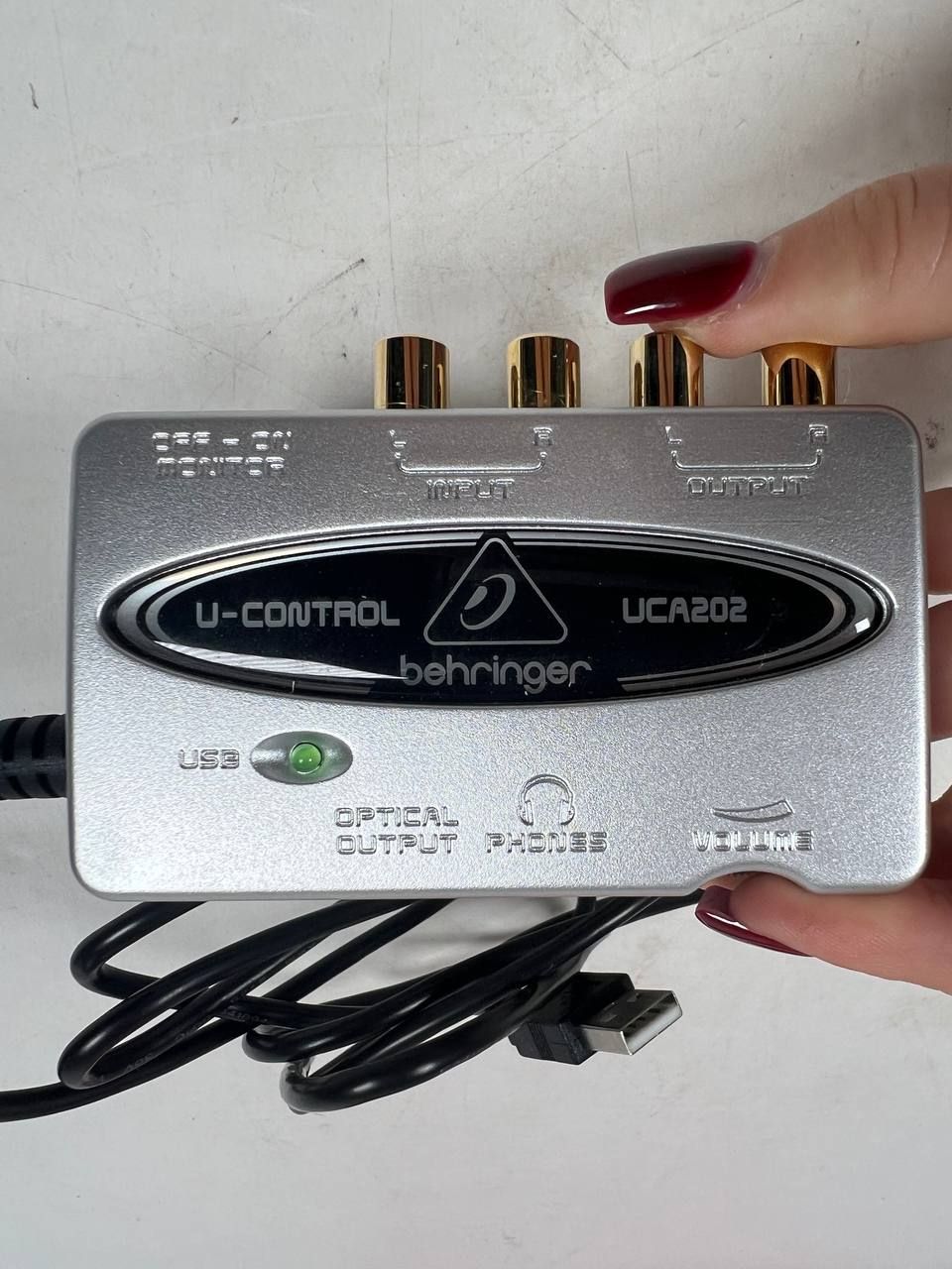 Лот № 15329 Аудіоінтерфейс Behringer U-Control UCA202 USB, 2 входи/2 виходи - фото фото фото 3