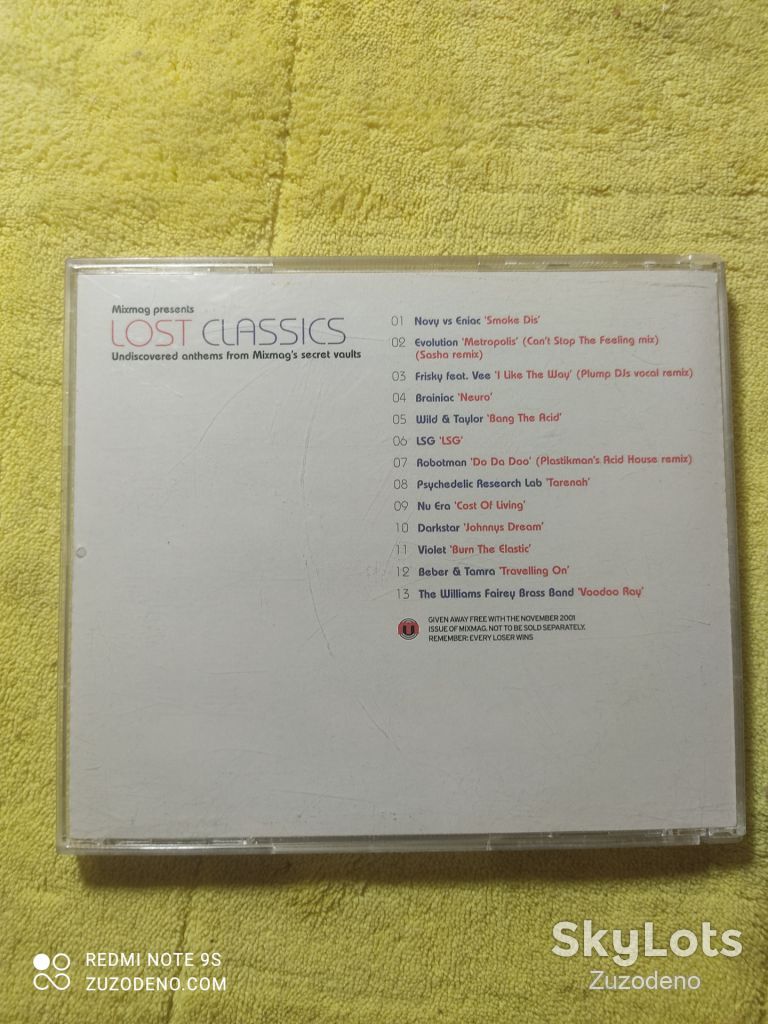 CD   (UK) Various – Lost Classics 2001 - фото фото фото 4