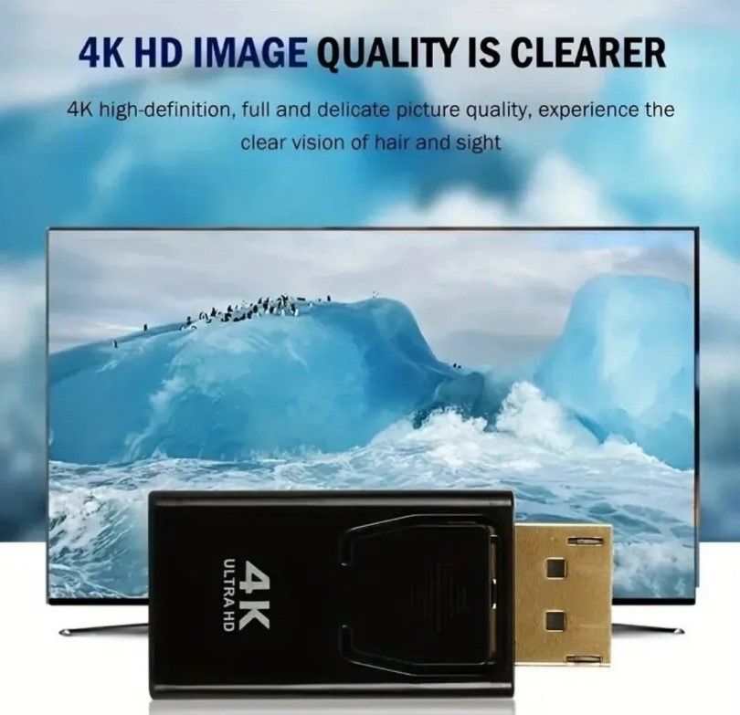 Перехідник конвертер  DisplayPort - HDMI HDTV - фото фото фото 1