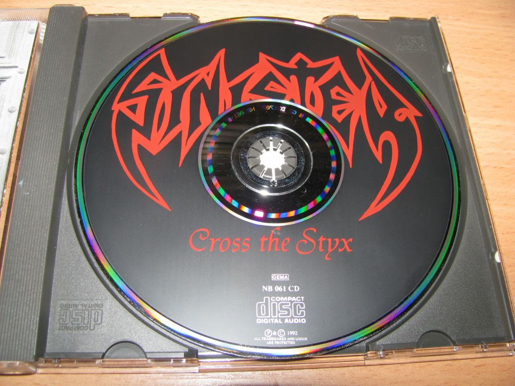 SINISTER - Cross The Styx   (1992 Nuclear Blast 1st press) - фото фото фото 2