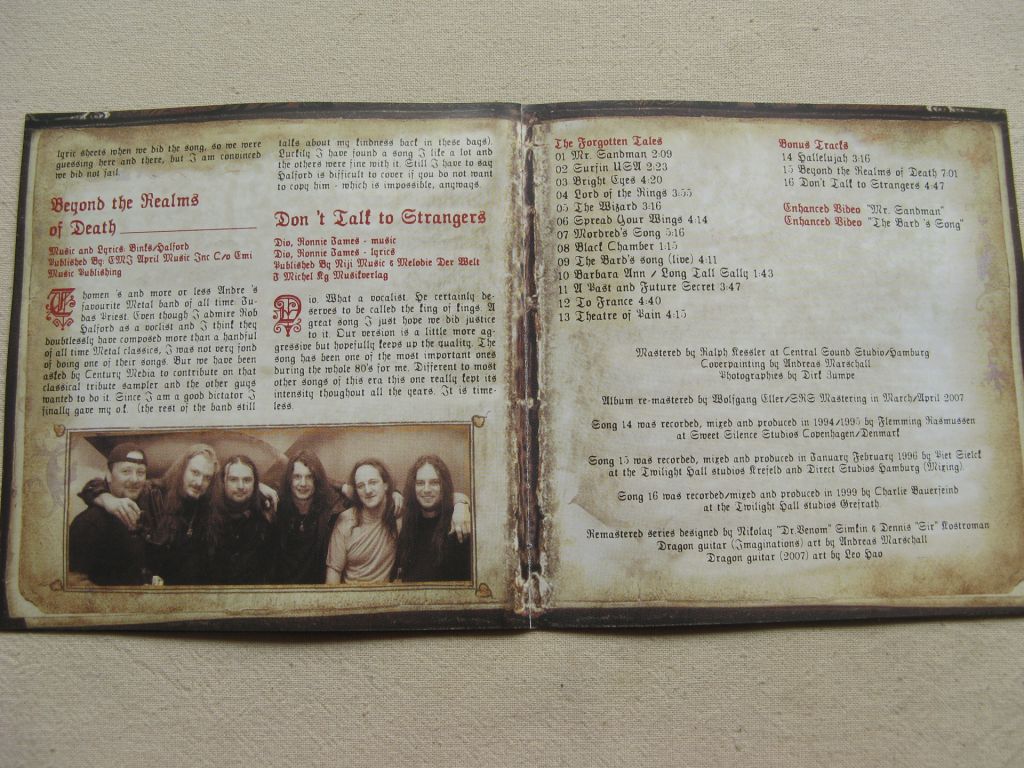 CD Blind Guardian.  The Forgotten Tales. 2007. - фото фото фото 4