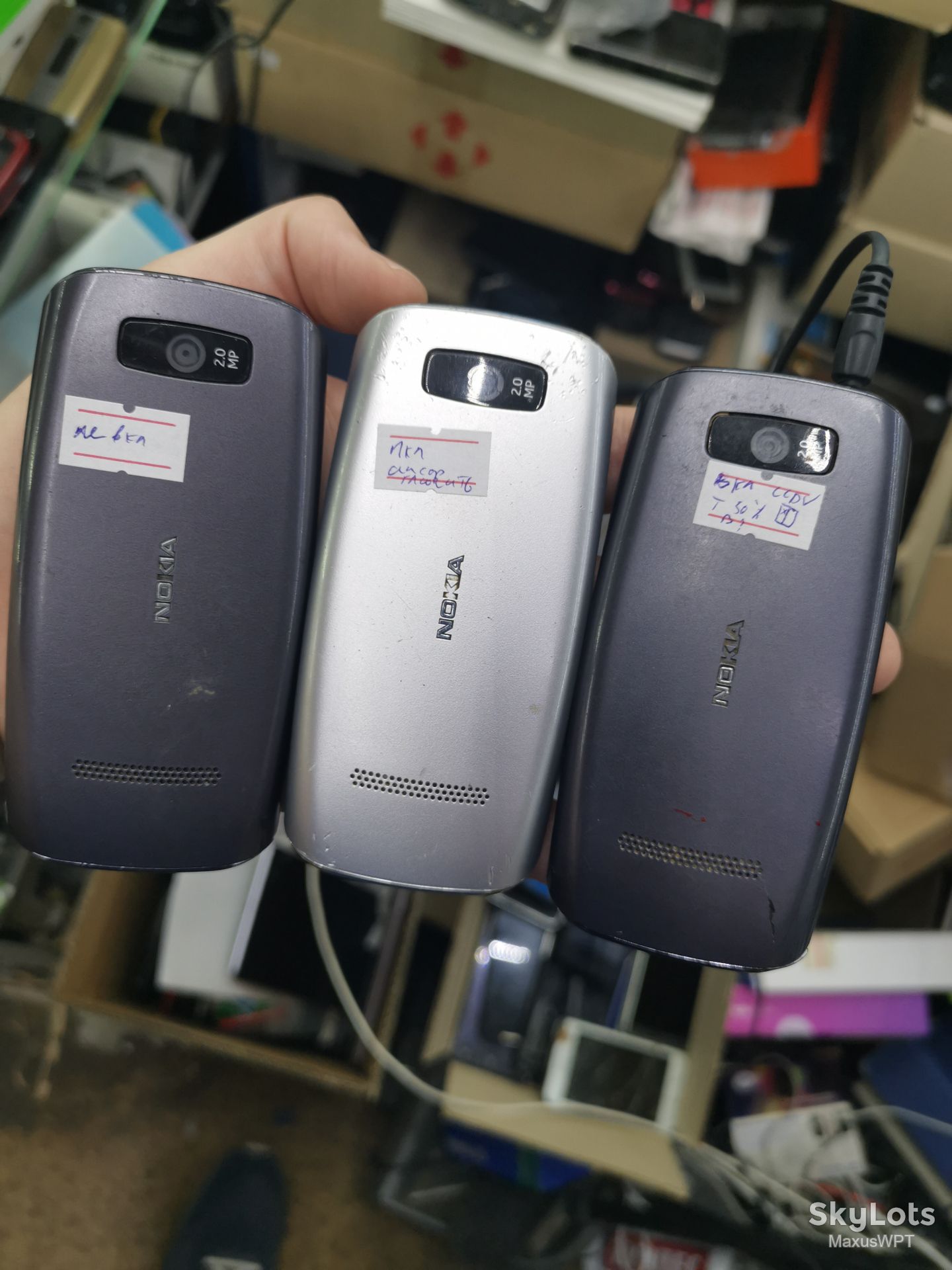 #821 Sklad Nokia 306 black 305 - фото фото фото 3