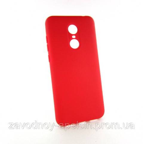 Xiaomi Redmi 5 plus силиконовый чехол Colorful red - фото фото фото 0