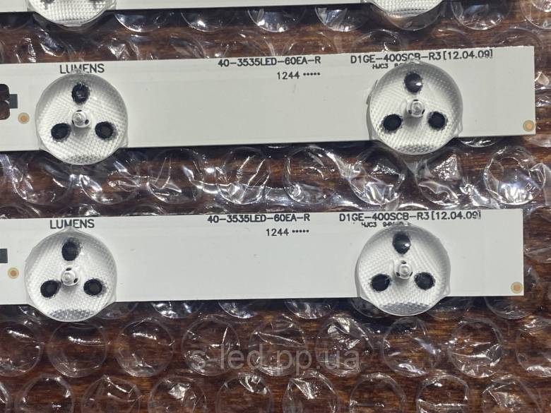 LED підсвітка D1GE-400SCA-R3 , 40-3535LED-60EA-L, D1GE-400SCB-R3 , 40-3535LED-60EA-R 2012SVS40 - фото фото фото 3