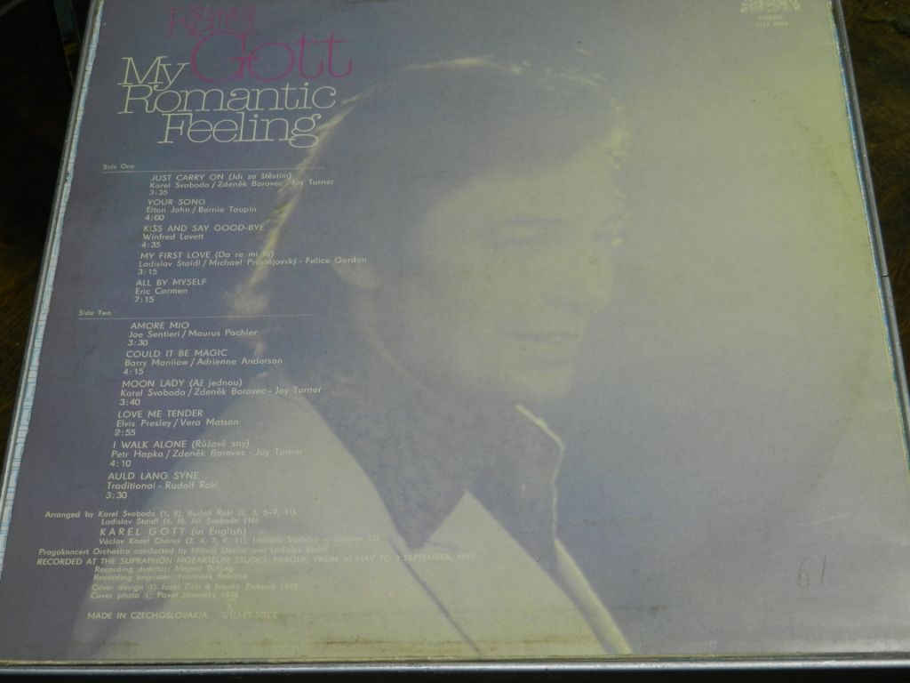 LP  Karel Gott - My Romantic Feeling - фото фото фото 1