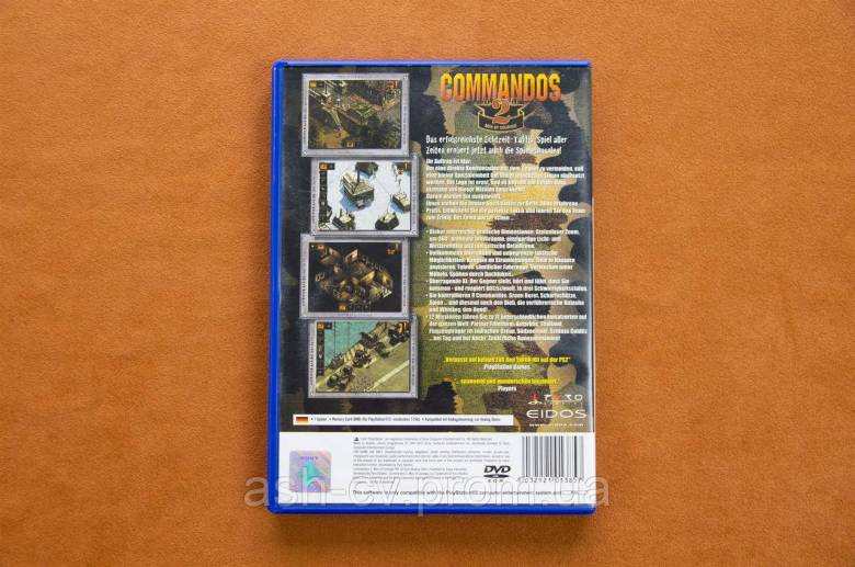 Диск для Playstation 2, гра Commandos 2 - Men of Courage - фото фото фото 3