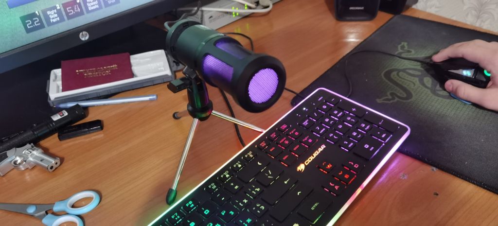 Микрофон конденсатор USB для геймеров,стримеров MAONO PM-461TR RGB - фото фото фото 0