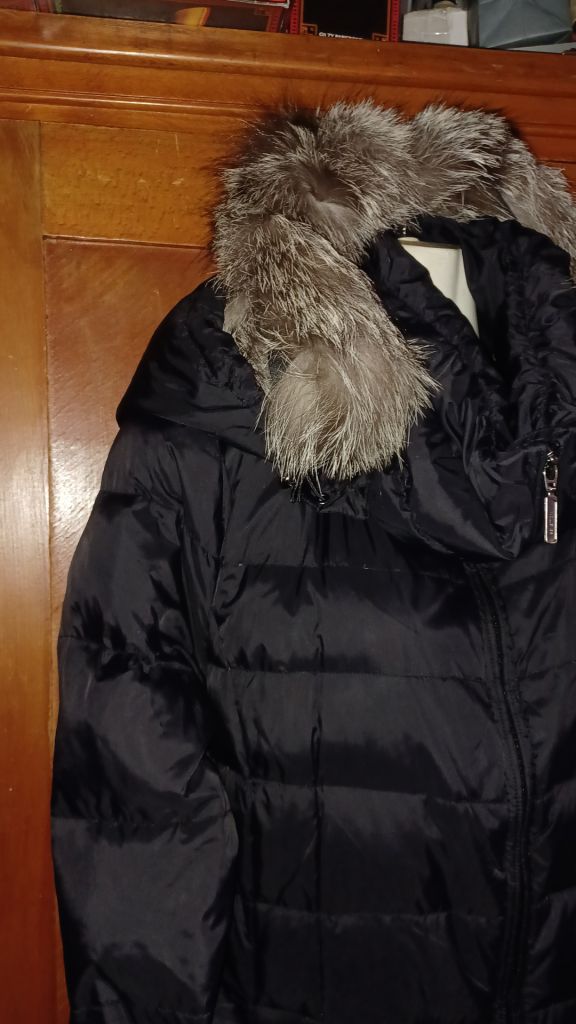 ПУХОВИК  MONCLER  НАТУР ОПУШКА - фото фото фото 4