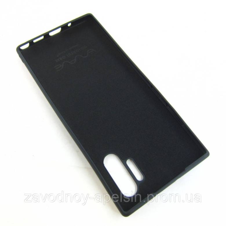 Samsung N975 Note 10 plus Силиконовый чехол (черный) - фото фото фото 1