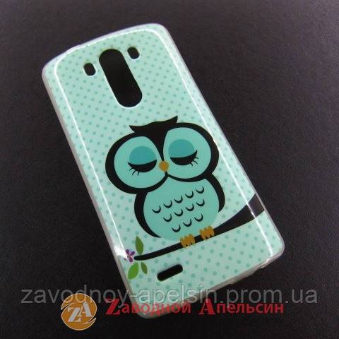 LG G3 D855 чехол рисунок сова the owl - фото фото фото 0