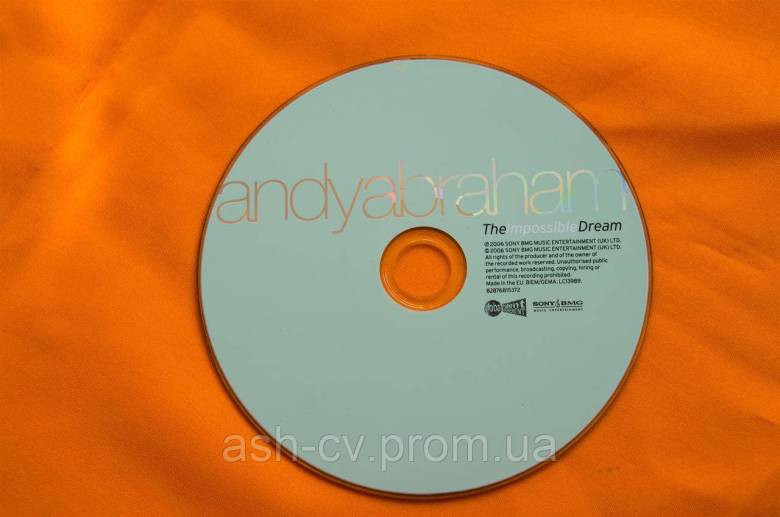 Музичний диск CD. ANDY ABRAHAM - The Impossible Dream - фото фото фото 1