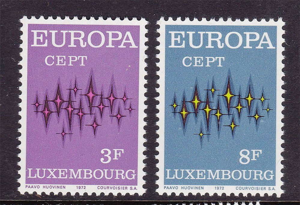 Люксембург 1972 г  MNH - EUROPA CEPT - - фото фото фото 0