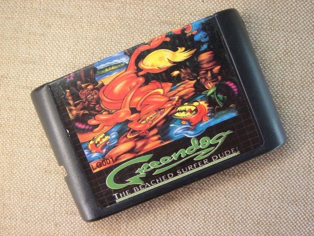 Гра Картридж Sega Mega Drive 16-bit Greendog: The Beached Surfer Dude! EN - фото фото фото 3